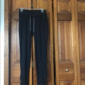 Black Lululemon joggers
